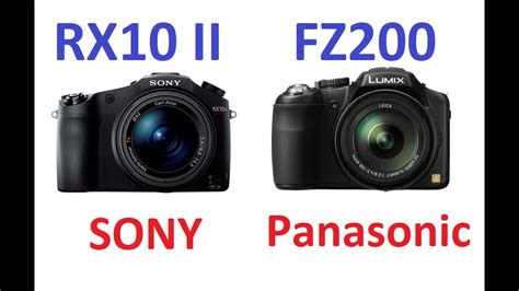 Panasonic Lumix DMC-FZ200 vs Sony Cyber-shot DSC-HX200V Karşılaştırma